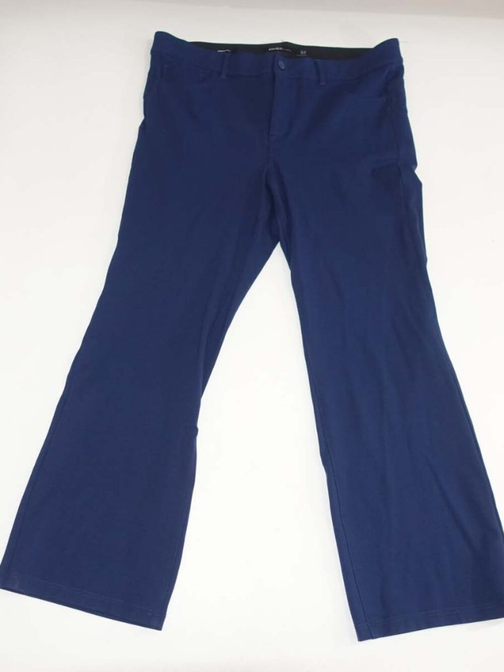 Torrid Women's Bombshell Boot Cut Ponte Pants Size 20 Tall Navy Blue Stretch 20T
